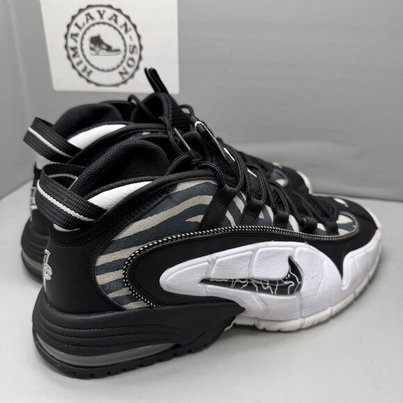 Nike Air Max Penny 1 Tiger Stripes FD0783 010 Black White Penny Magic Men Sz 10 main image 13